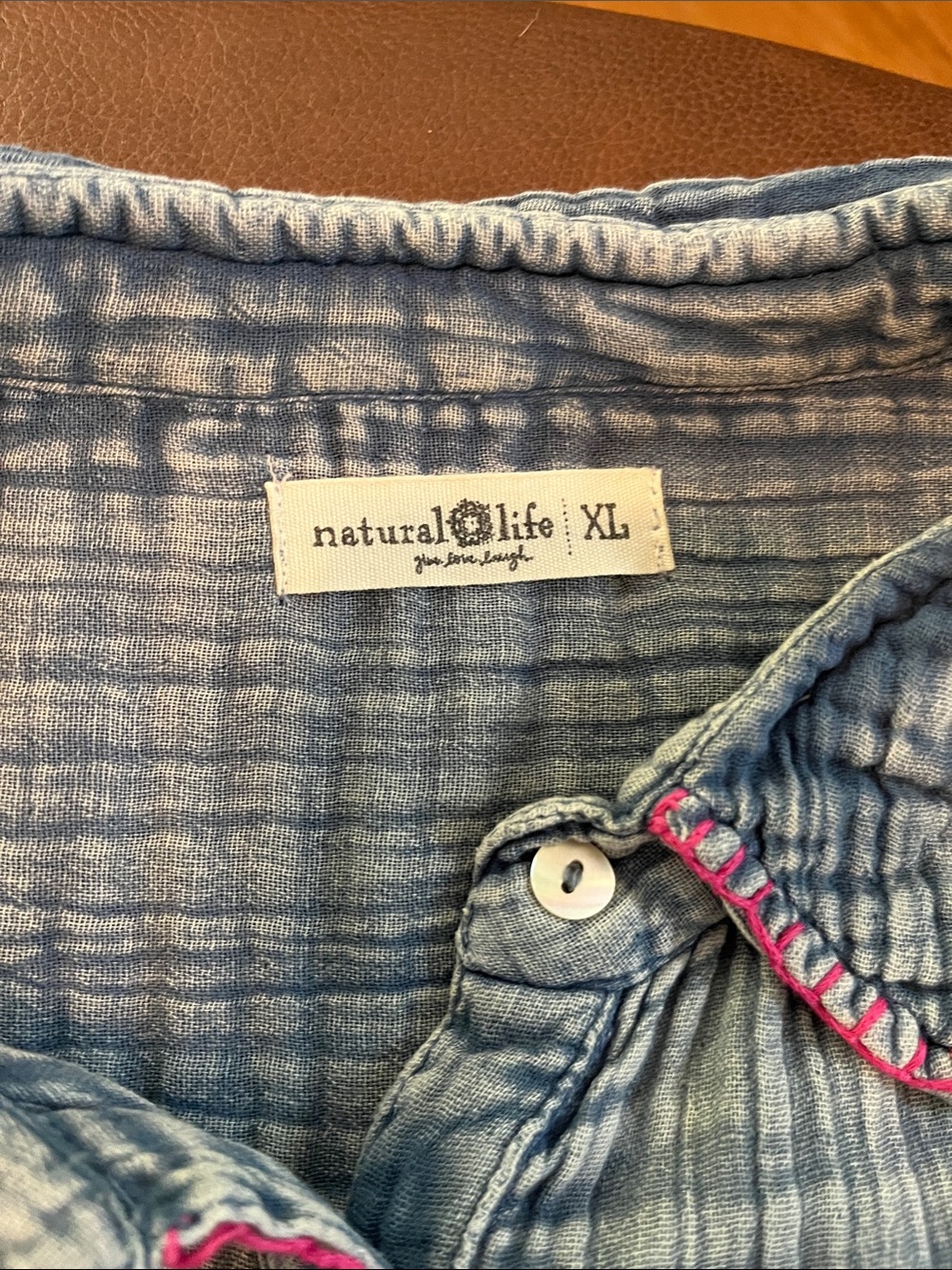 Natural life Lola shirt dress xl - Picture 4 of 6